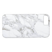 ラグジュアリーホワイトマーブル Case-Mate iPhoneケース (裏面(横))