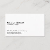 ラグジュアリーホームズロゴ | 実在地 名刺 (裏面)