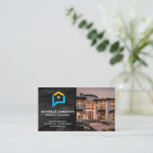 ラグジュアリーホームズ | 実在不動産ロゴ 名刺 (スタンド正面)