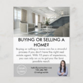 ラグジュアリーホーム実在エステートエージェント不動産仲介業者 チラシ (正面)