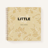 ラグジュアリーボスレディーライトベージュモチベーション ノートブック (正面)