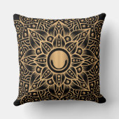 ラグジュアリーマンダラ12 クッション (裏面)