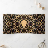 ラグジュアリーマンダラ12 三つ折りクリスマスカード (内部)