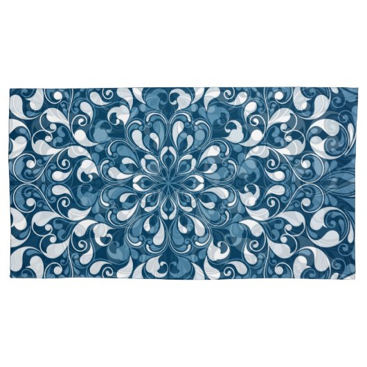 ラグジュアリーマンダラ20 枕カバー (正面)