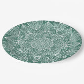 ラグジュアリーマンダラ37 ペーパープレート (アングル)