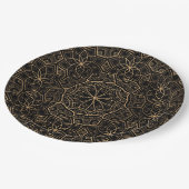 ラグジュアリーマンダラ3 ペーパープレート (アングル)
