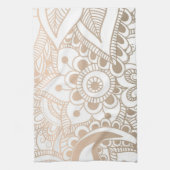 ラグジュアリーマンダラ41 キッチンタオル (縦)