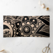 ラグジュアリーマンダラ42 三つ折りクリスマスカード (内部)