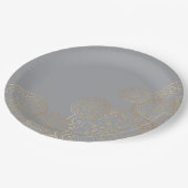 ラグジュアリーマンダラ49 ペーパープレート (アングル)