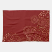 ラグジュアリーマンダラ50 キッチンタオル (横)