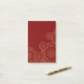 ラグジュアリーマンダラ50 ポストイット (デスク上)