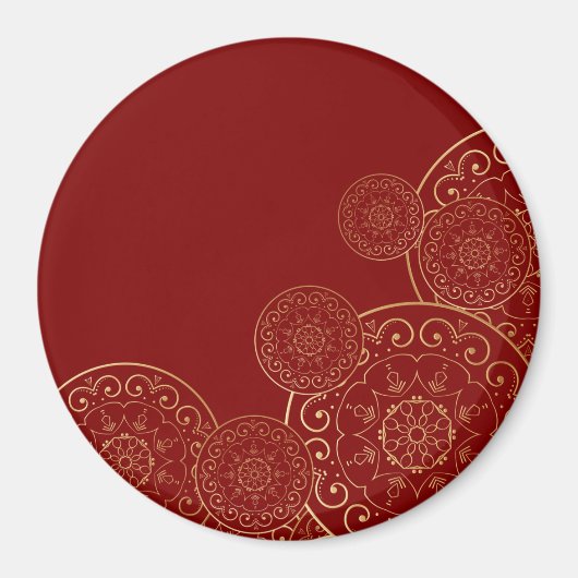 ラグジュアリーマンダラ50 マグネット (正面)