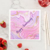 ラグジュアリーマーブルグリッターピンクパープル金ゴールド (インサイチュ)