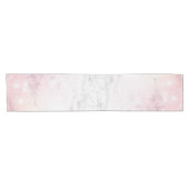 ラグジュアリーマーブルデザイン ショートテーブルランナー (横)