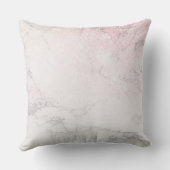 ラグジュアリーマーブルパーソナライズされたデザイン クッション (裏面)