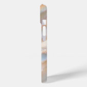 ラグジュアリーマーブルマザーオブパール金ゴールド静脈モノグラム Case-Mate iPhoneケース (裏面 / 左)