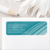 ラグジュアリーマーブル結婚ズ差出人住所 ラベル (インサイチュ)