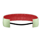 ラグジュアリーミントグリーン美しいサロン アスレチックヘッドバンド (裏面)