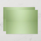 ラグジュアリーミントグリーン美しいサロン ポストカード (正面/裏面)