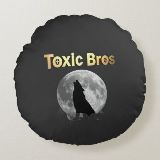 ラグジュアリームーン円形クッション, Toxic Bros Signature ラウンドクッション