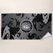 ラグジュアリーメドゥーサビーチタオル ビーチタオル (正面)