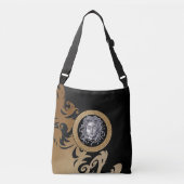 ラグジュアリーメドゥーサメダリオンクロス体バッグ クロスボディバッグ (正面)