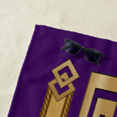 ラグジュアリーメドゥーサ金ゴールドビーチタオル ビーチタオル (インサイチュ)