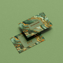 ラグジュアリーモダンアゲート – 金ゴールドグリッター&スクリプスタイリッシュト