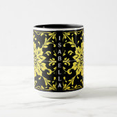 ラグジュアリーモダンエレガントフローラコレクション マグカップ (中央)