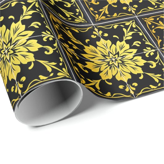 ラグジュアリーモダンエレガントフローラコレクション ラッピングペーパー (ロールコーナー)