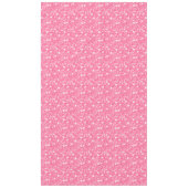 ラグジュアリーモダンエレガントラブピンクハート テーブルクロス (正面)