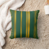 ラグジュアリーモダングリーン金ゴールドリネンテクスチャコレクション クッション (ブランケット)