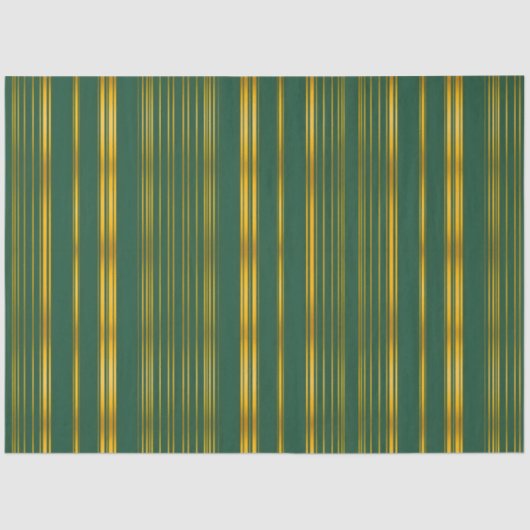 ラグジュアリーモダングリーン金ゴールドリネンテクスチャコレクション 薄葉紙 (正面)