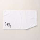 ラグジュアリーモダンザサロンヘアカスタムーのショップ名 バスタオルセット (ハンドタオル)