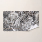 ラグジュアリーモダンスモーキークォーツ バスタオルセット (ハンドタオル)