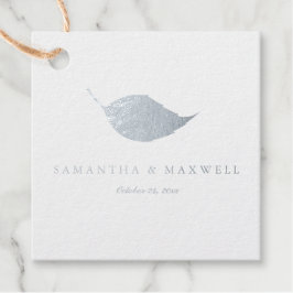 ラグジュアリーモダンズ結婚ダスティブルー フェイバータグ