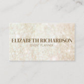 ラグジュアリーモダントレンディーエレガントミニマシンプルリスト 名刺 (正面)