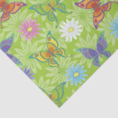 ラグジュアリーモダンナチュラルフローラ蝶 薄葉紙 (詳細)