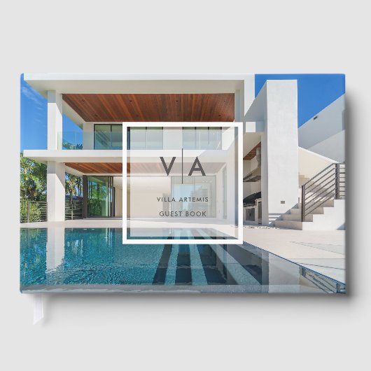 ラグジュアリーモダンバケーションレンタルゲストコメント ゲストブック (正面)