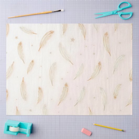 ラグジュアリーモダンフェザーズボホコレクション 薄葉紙 (クラフト)