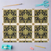 ラグジュアリーモダンフローラエレガントコレクション 薄葉紙 (クラフト)