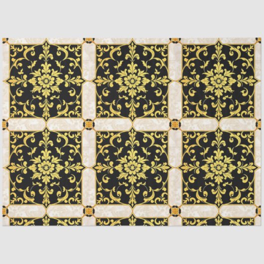 ラグジュアリーモダンフローラエレガントコレクション 薄葉紙 (正面)