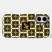 ラグジュアリーモダンフローラエレガントコレクション Case-Mate iPhoneケース (裏面 (横))