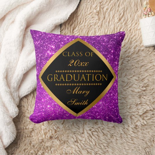 ラグジュアリーモダンプカスタマイズルグリッター クッション (ブランケット)