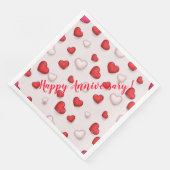 ラグジュアリーモダンラヴエレガント赤いハート (コーナー)