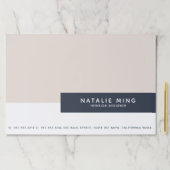 ラグジュアリーモダン幾何学的 ペーパーパッド (インサイチュ)