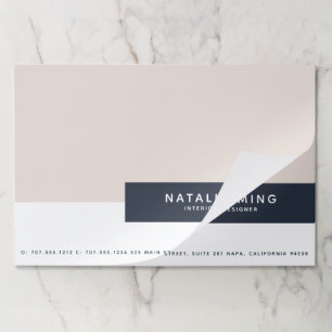 ラグジュアリーモダン幾何学的 ペーパーパッド