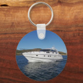ラグジュアリーモーターボート キーホルダー (正面)