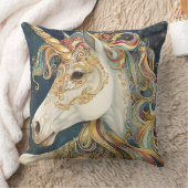 ラグジュアリーユニコーン装飾用クッション クッション (ブランケット)