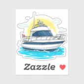 ラグジュアリーヨットセーリングアンダーサニースカイズ シール (シート)